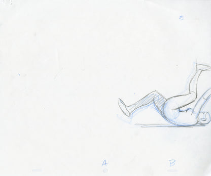 Sundra "Stomach Throw"  Bad Guy (Set of 9) Animation - Steve Rude Art