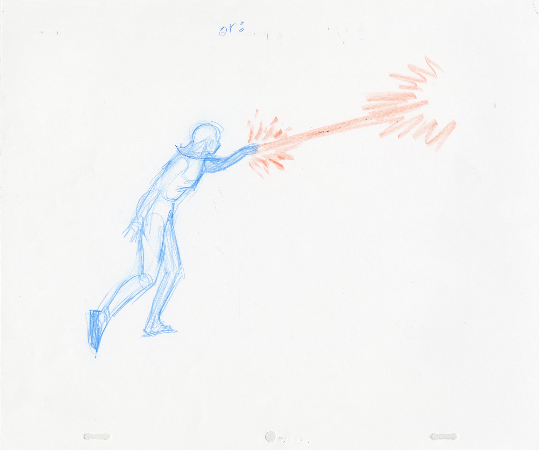 Sundra Fires Weapon (Set of 4) Animation - Steve Rude Art