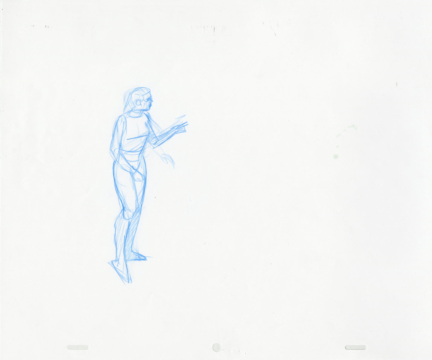 Sundra Fires Weapon (Set of 4) Animation - Steve Rude Art
