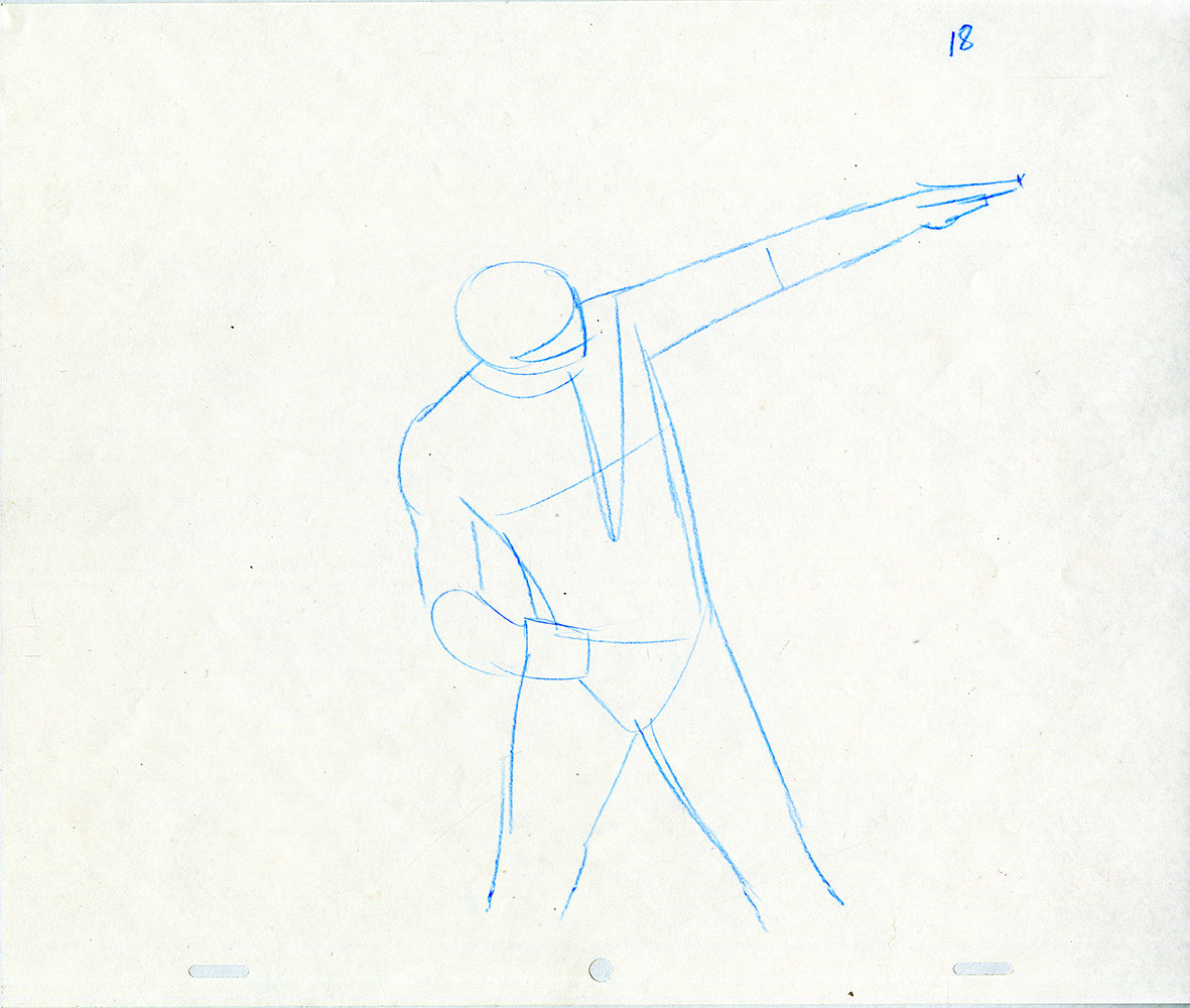 Nexus Extended Arm Animation (Set of 4) - Steve Rude Art