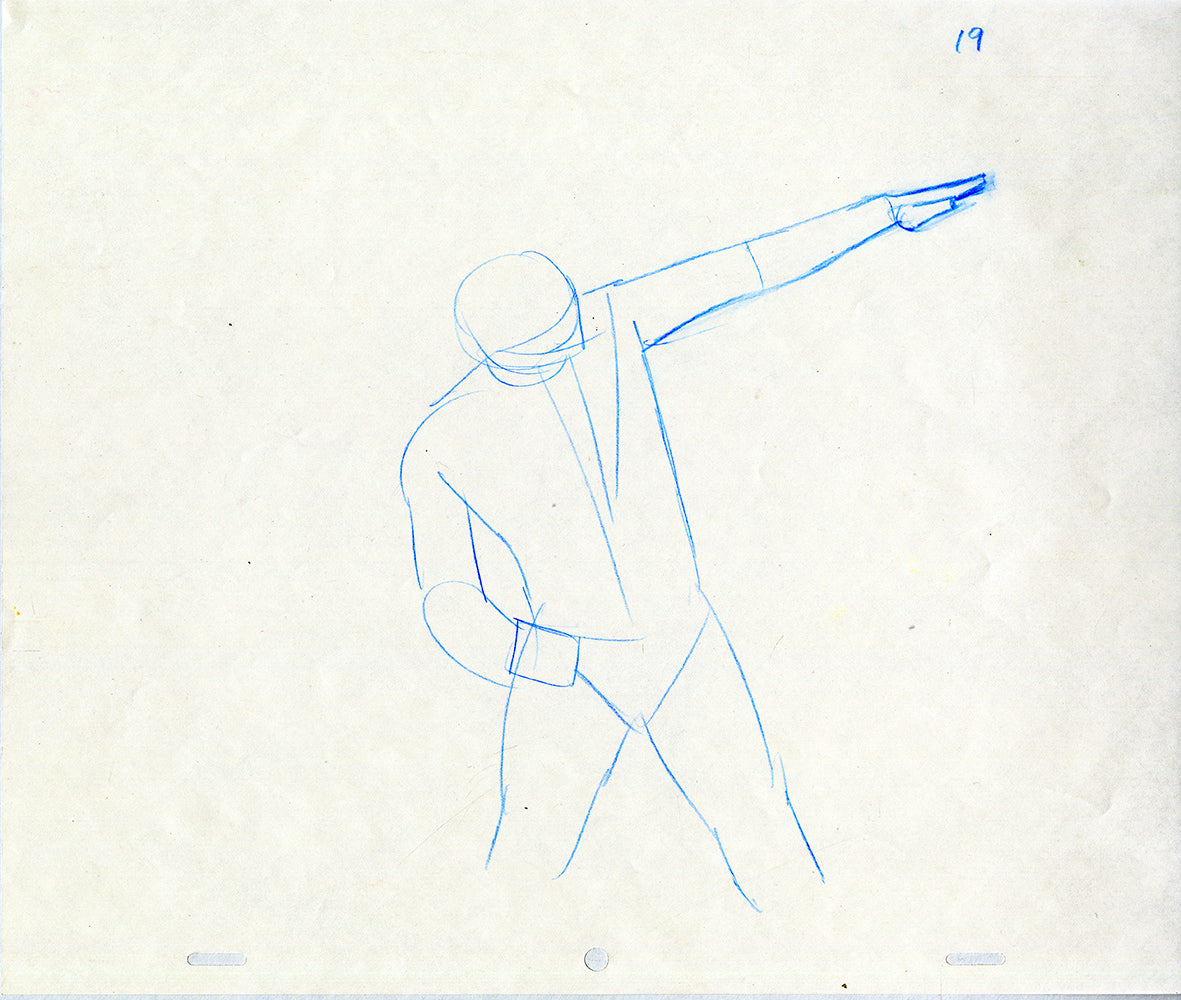 Nexus Extended Arm Animation (Set of 4) - Steve Rude Art