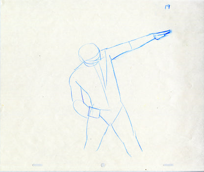 Nexus Extended Arm Animation (Set of 4) - Steve Rude Art