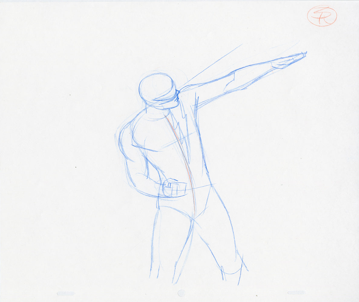 Nexus Extended Arm Animation (Set of 4) - Steve Rude Art