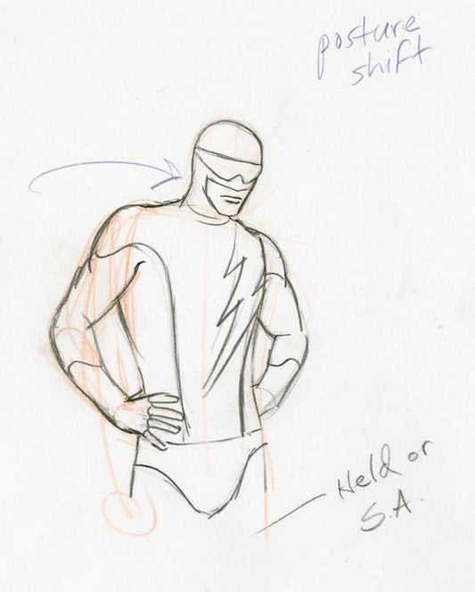 Nexus Posture Shift - Animation Art - Steve Rude Art