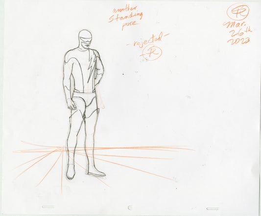 Nexus Standing Pose  Set of Two - Animation Art