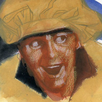 Three Stooges Drew Struzan Study