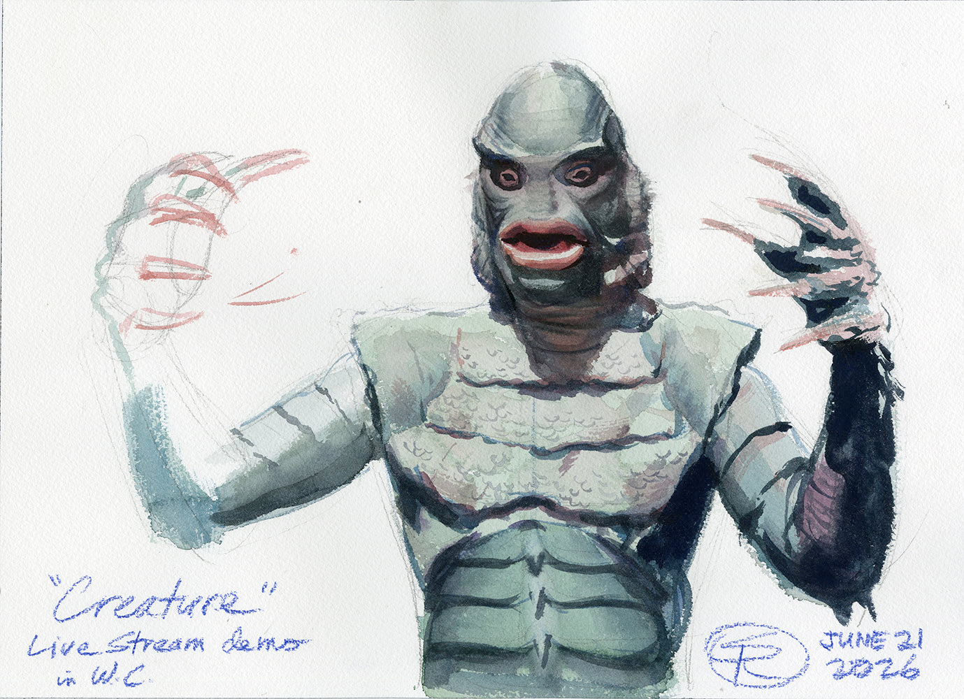 Creature of the Black Lagoon Livestream
