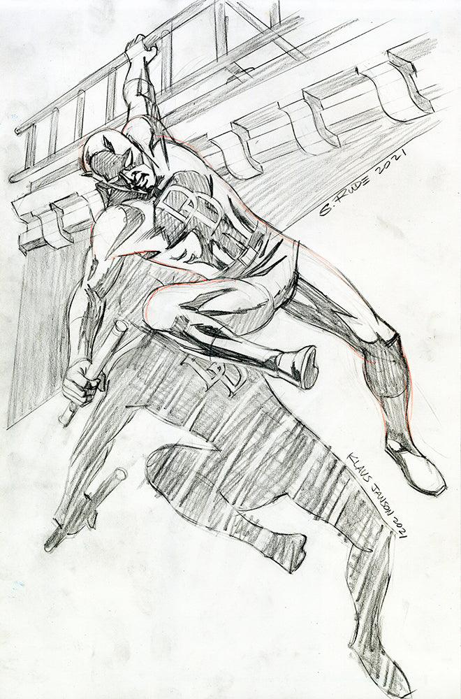 Daredevil Pencil Sketch