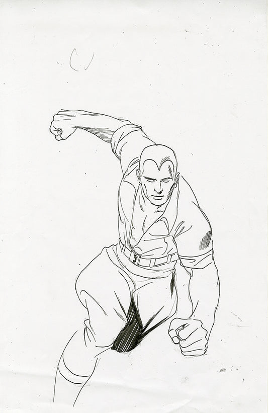 Doc Savage Ink Sketch