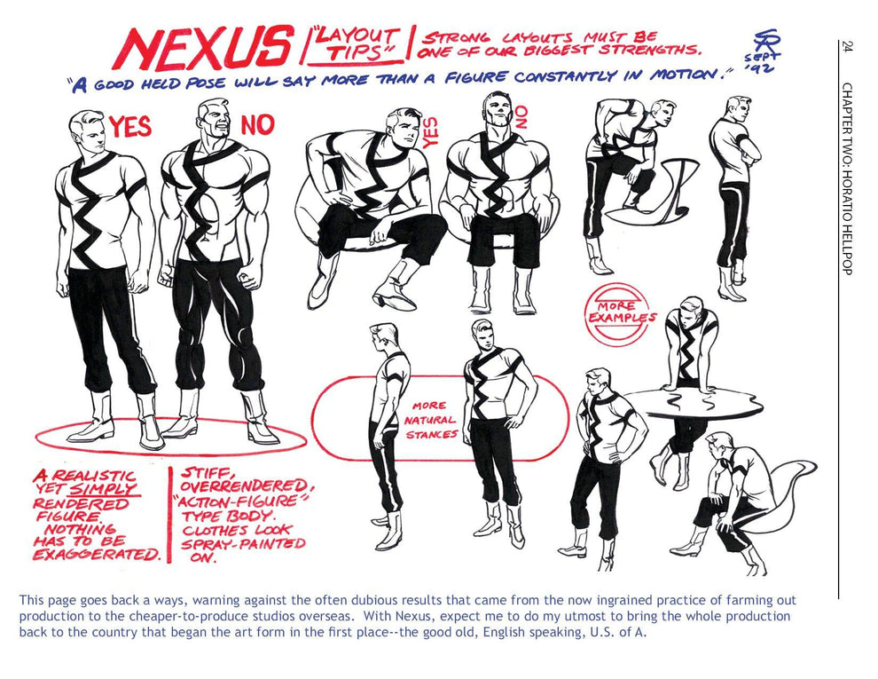 How to Draw the Animated Nexus (2021) Remastered – Steve Rude Art