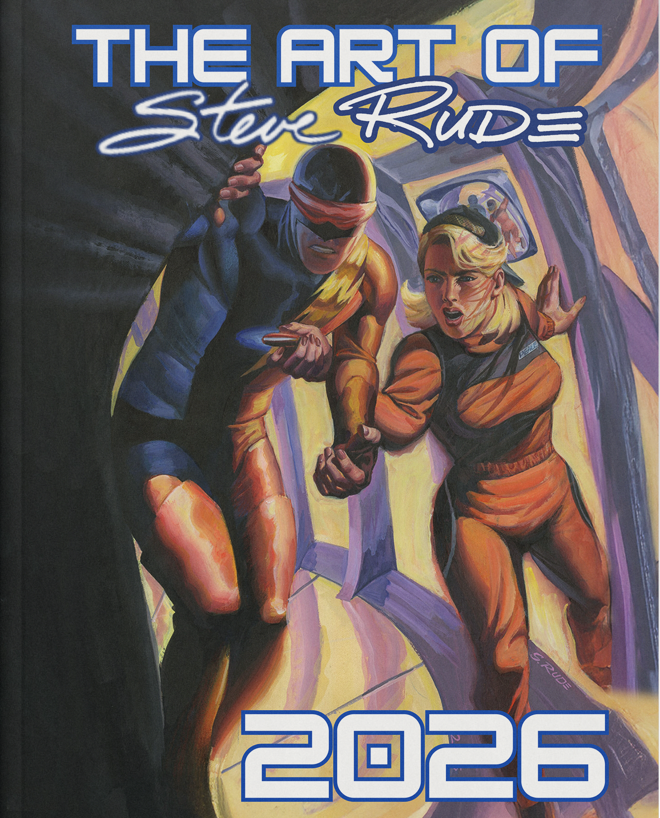 2026 Art of Steve Rude Sketchbook Escape Hardcover Signed - Steve Rude Art