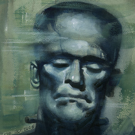 Frankenstein Universal Monsters Art from October Livestream