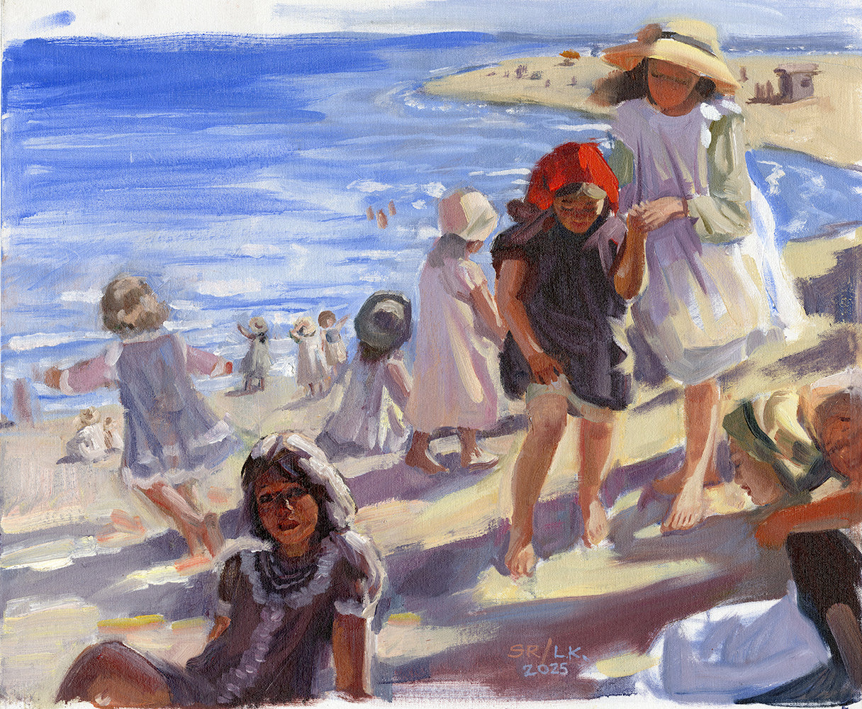 Girls at the Beach FCD - Steve Rude Art