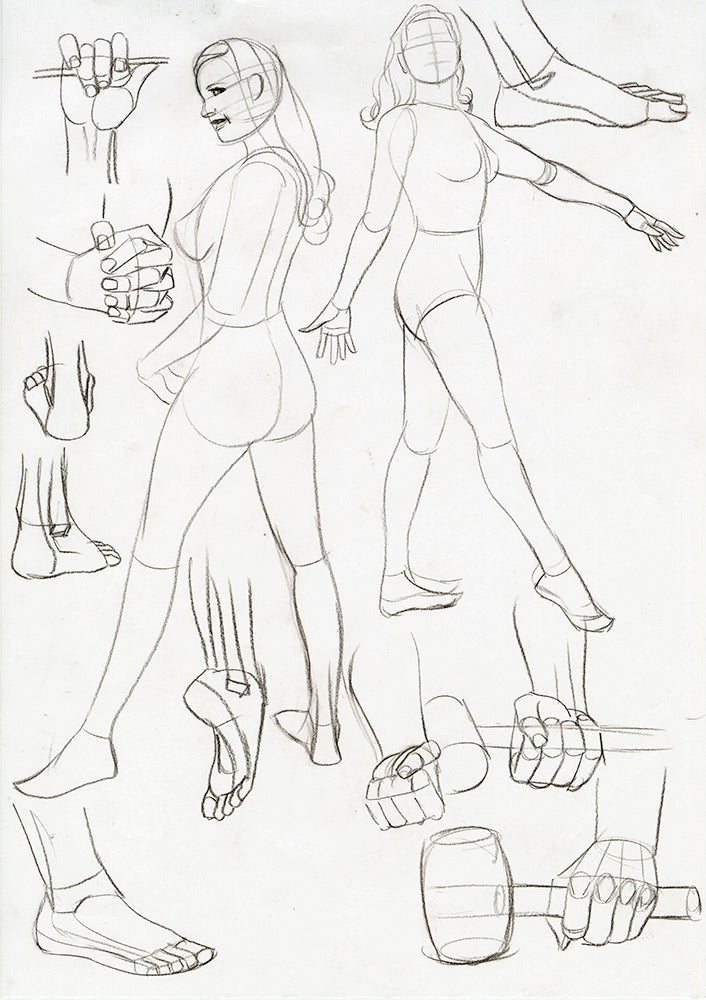 Mixed Body Parts and Female Figures H2D
