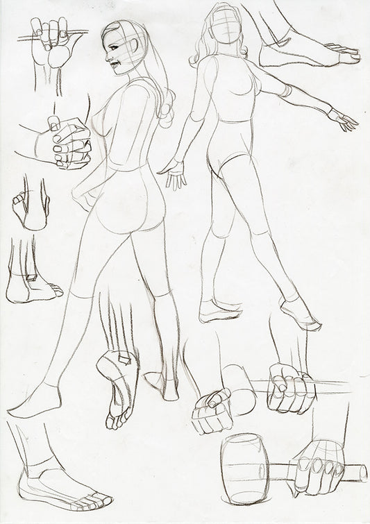 Mixed Body Parts and Female Figures H2D