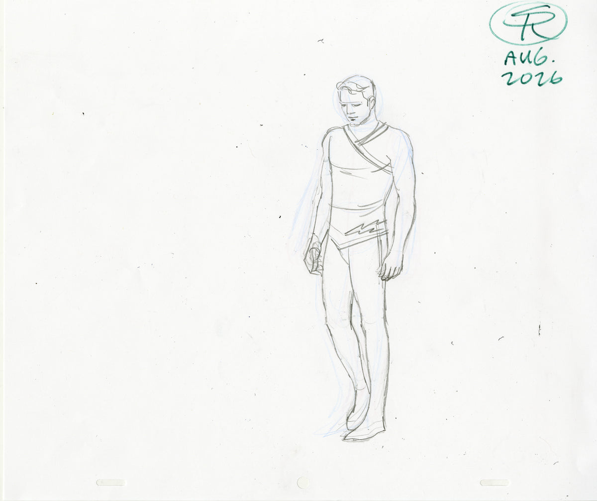Horatio Standing Hands at Side Animation