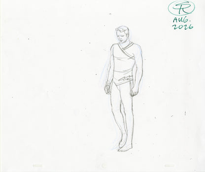 Horatio Standing Hands at Side Animation