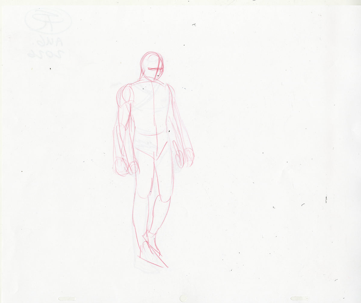 Horatio Standing Hands at Side Animation