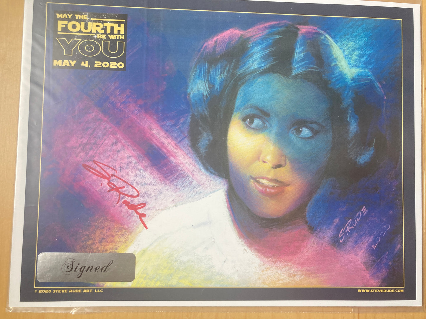 Princess Leia "May the Fourth" 2020 Print