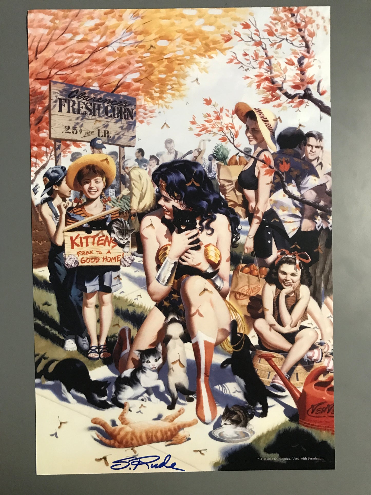 Wonder Woman Day at the Fair 11x17 Print
