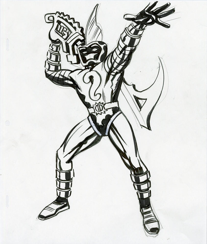 The Question Character Marker - Steve Rude Art