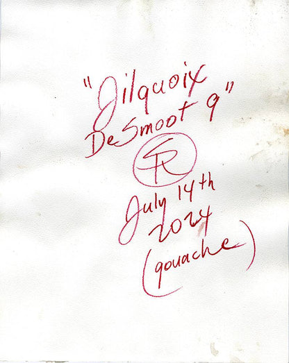 "Jilquoix" De Smoot Watercolor Painting - Steve Rude Art