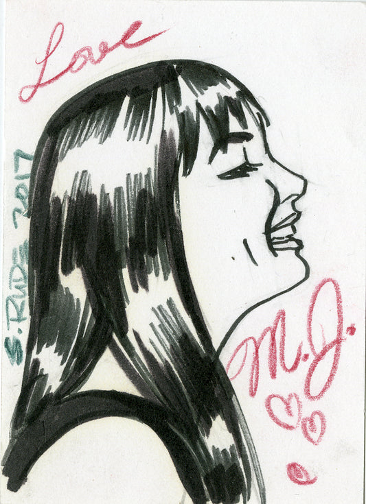 Mary Jane Watson Spiderman Tarading Card