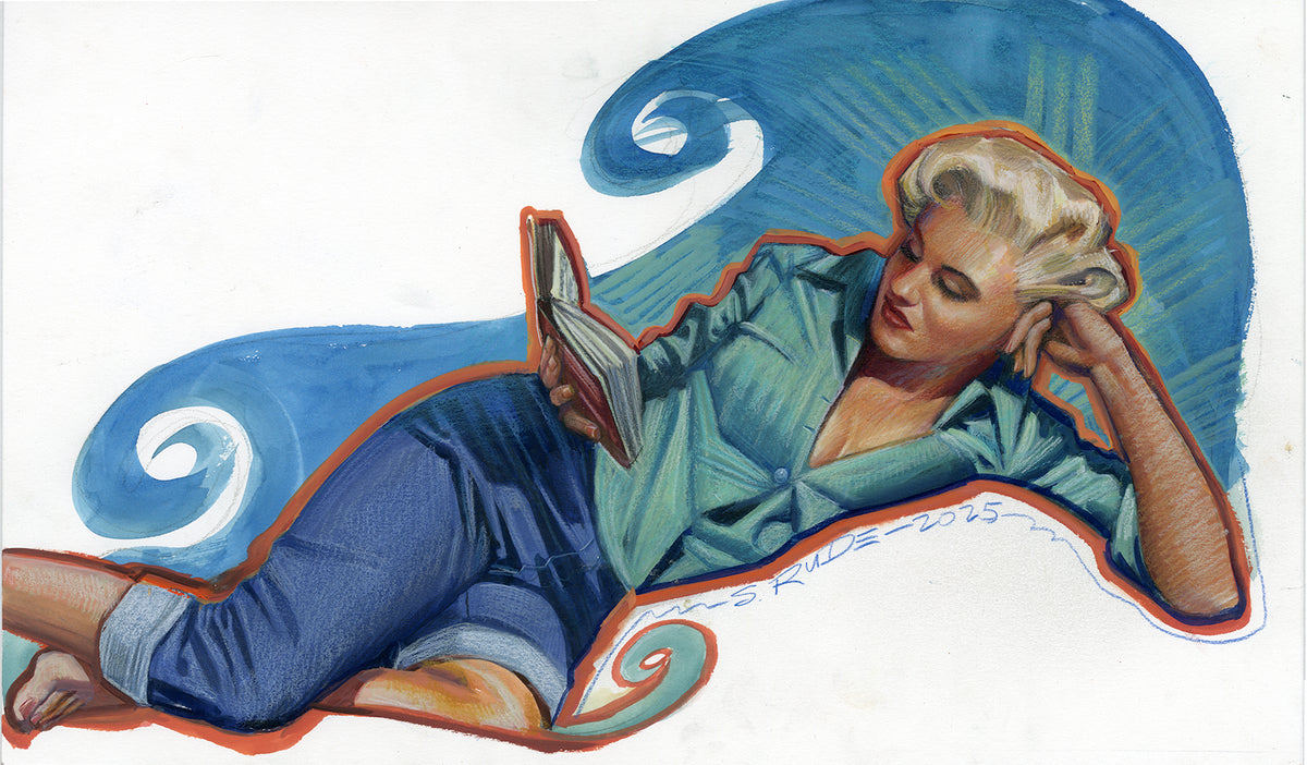 Marilyn Rude Marilyn Monroe the Scholar – Steve Rude Art