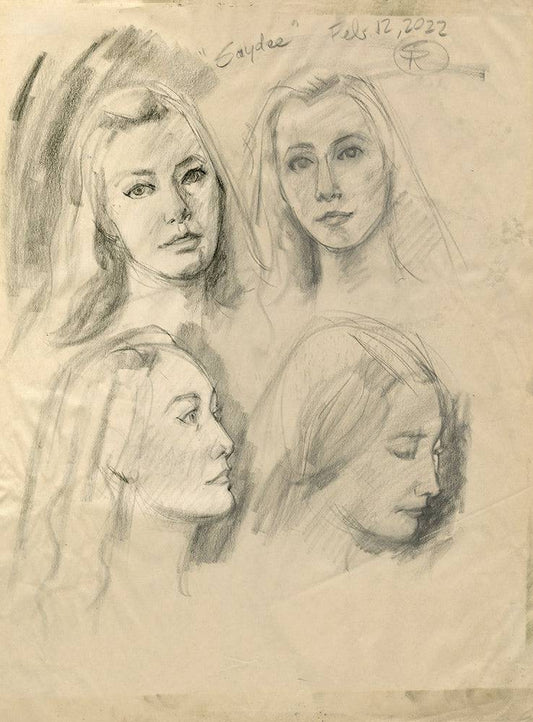 Model Saydee Study - Steve Rude Art