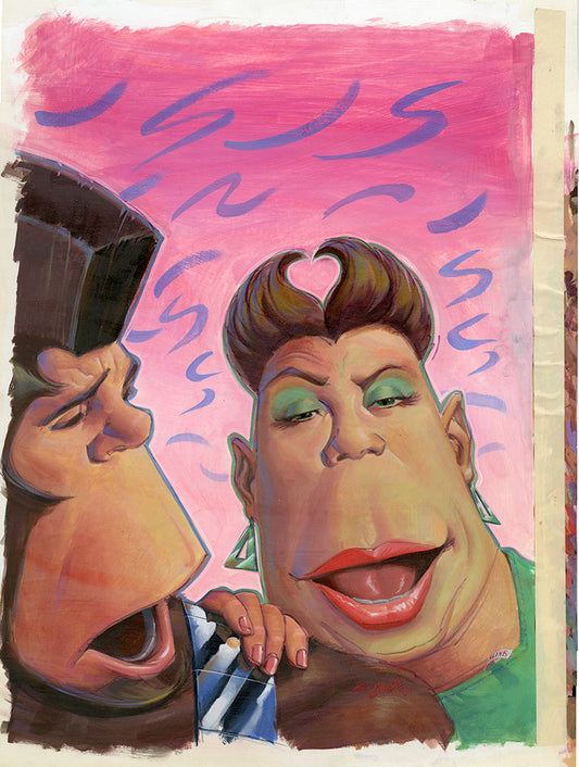 First Comics #5 Cover - Steve Rude Art