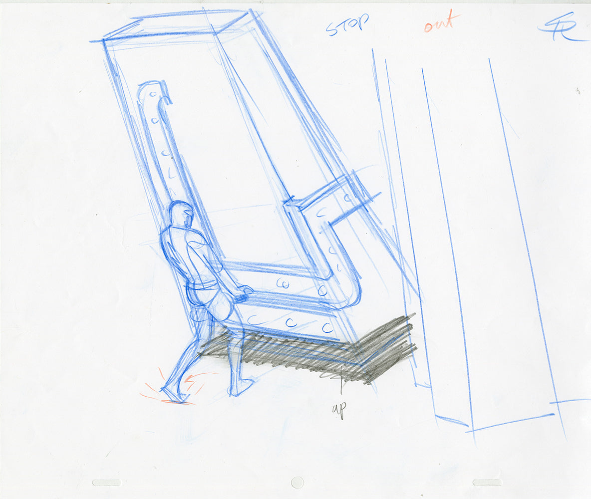 Nexus Lifting Machine Set of 2 - Steve Rude Art