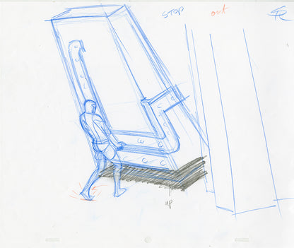 Nexus Lifting Machine Set of 2 - Steve Rude Art