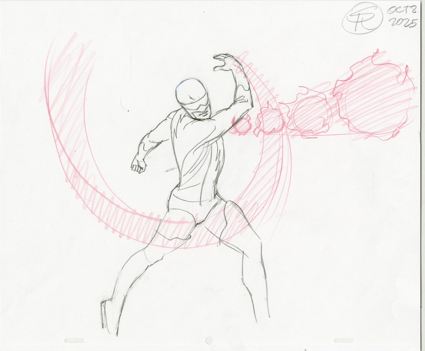 Nexus Throwing Right Pose Animation