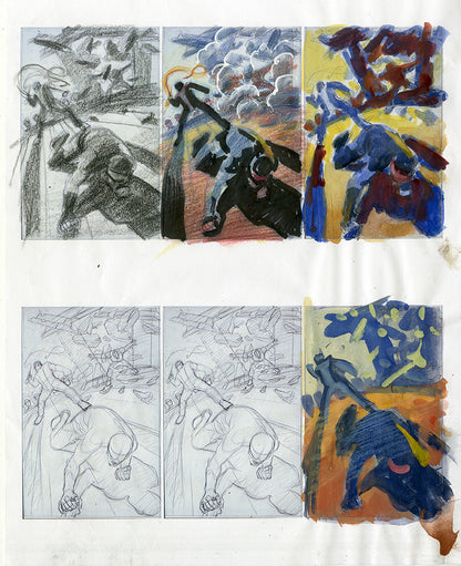 Nexus Thuneworld Cover Roughs (Books 3 & 4)