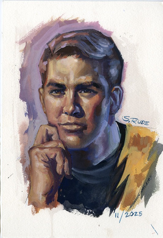 Nexus Portrait Original Watercolor