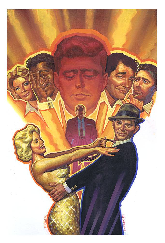 Rat Pack #2 Original Watercolor Published Cover Art