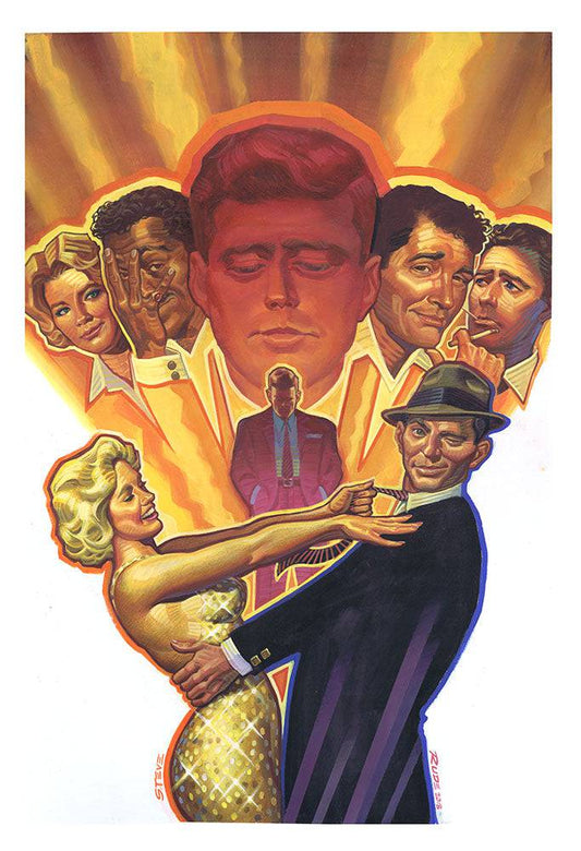 Rat Pack #2 Original Watercolor Published Cover Art