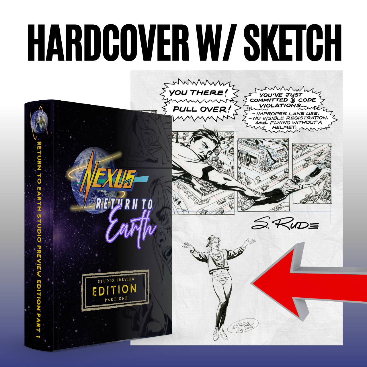 Return to Earth Studio Preview Ed 1 Hardcover