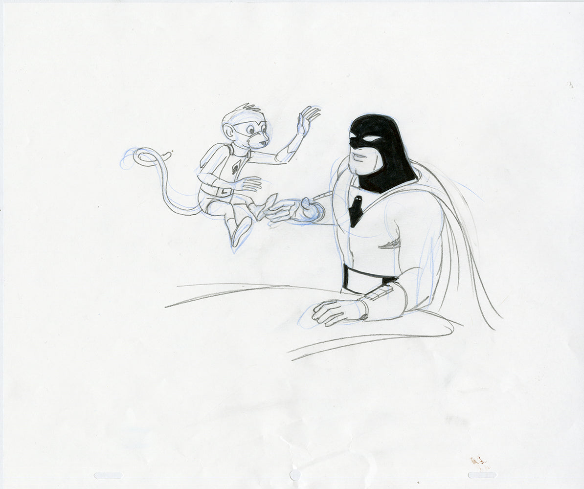 Space Ghost and Blip (pet)