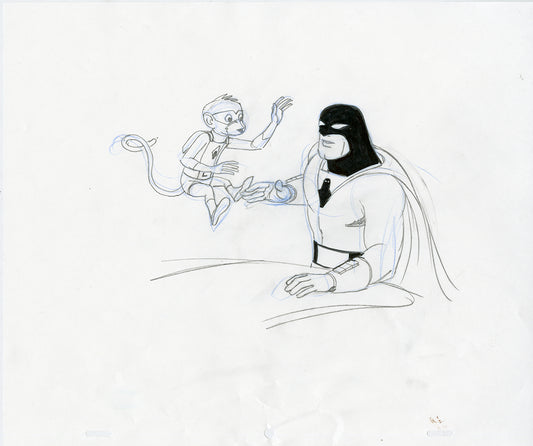 Space Ghost and Blip (pet)