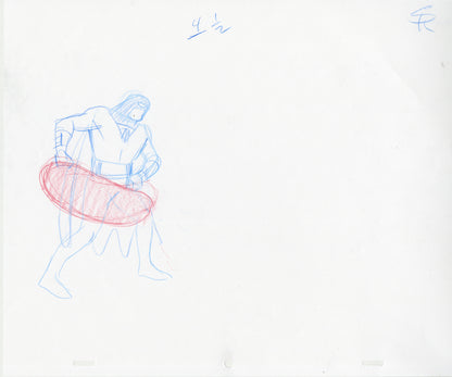 Space Ghost Lever Movement Set of 12 Animation - Steve Rude Art