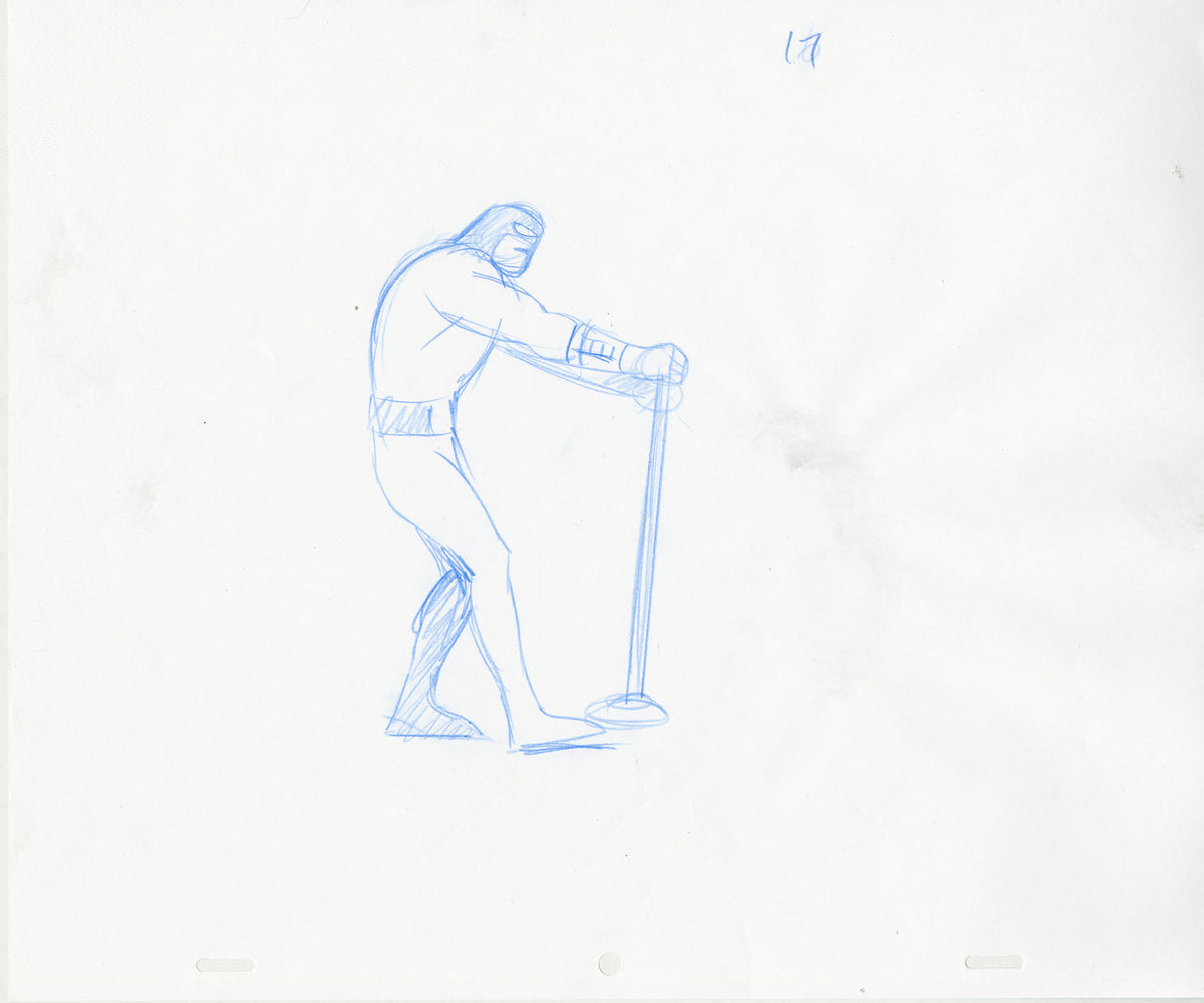Space Ghost Lever Movement Set of 12 Animation - Steve Rude Art