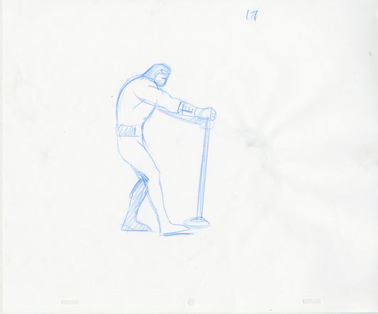 Space Ghost Lever Movement Set of 12 Animation - Steve Rude Art