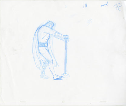 Space Ghost Lever Movement Set of 12 Animation - Steve Rude Art