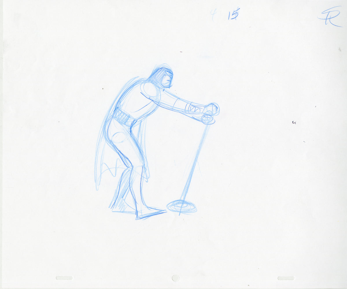 Space Ghost Lever Movement Set of 12 Animation - Steve Rude Art