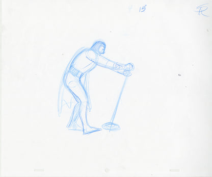 Space Ghost Lever Movement Set of 12 Animation - Steve Rude Art