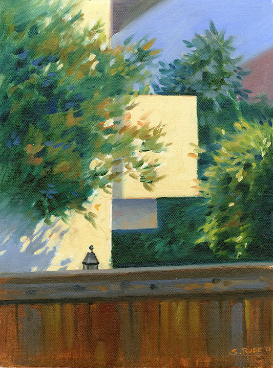 Outside My Window Painting