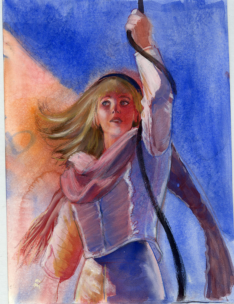 "Nancy Drew" Drew Struzan Study - Steve Rude Art