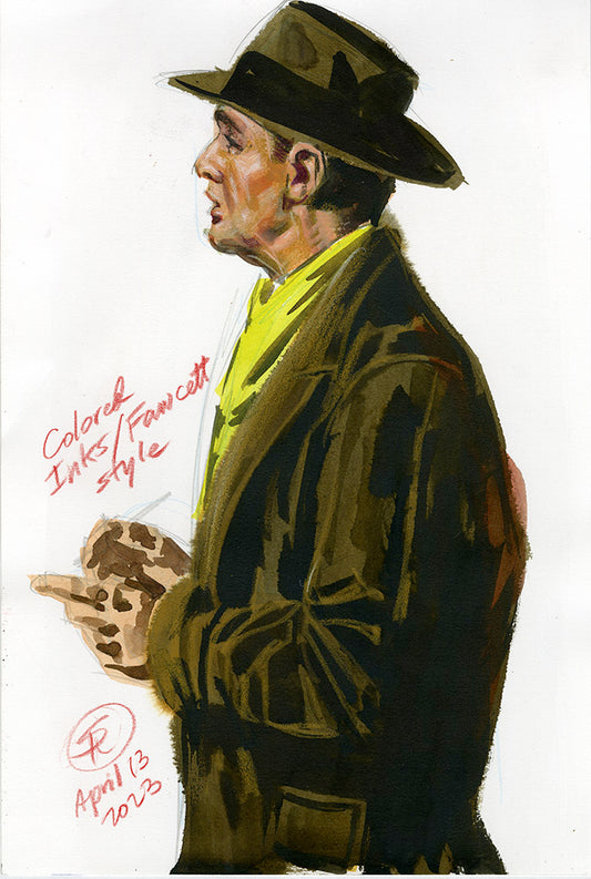 Man Fawcett Style Study