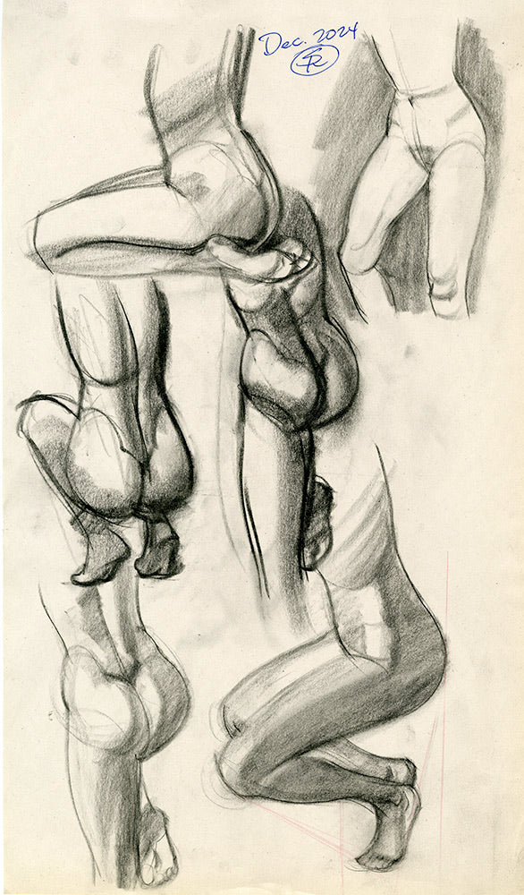 Nude Derrieres Study